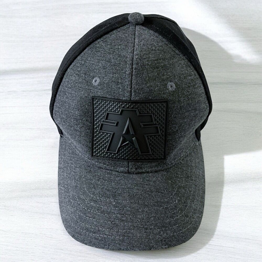 American Fighter AF Gray Grey Hat Adjustable Snapback Cap Men's OSFA